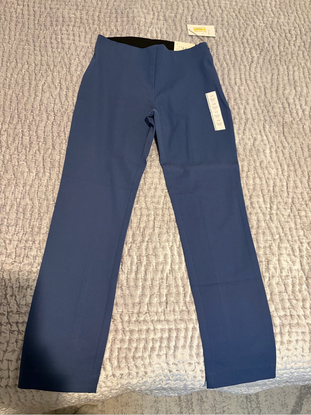Blue trouser pants